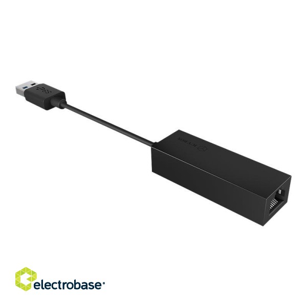 Raidsonic | USB 3.0 (A-Type) to Gigabit Ethernet Adapter | IB-AC501a image 6