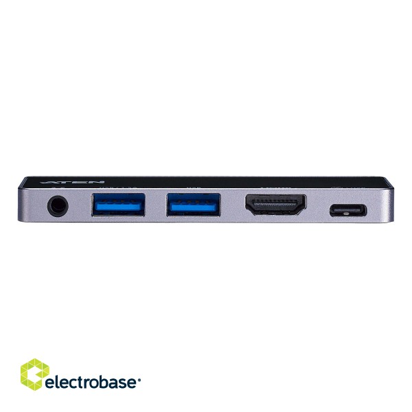 Aten UH3238 USB-C Travel Dock with Power Pass-Through | Aten | USB-C Travel Dock with Power Pass-Through | UH3238-AT | Dock image 3