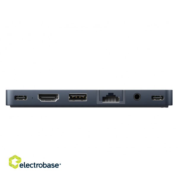 Hyper | HyperDrive Dual USB-C TB Compatible 7-in-2 Hub with universal USB-C ext Adaptor for MacBook Air/Pro 2016-2020 | Ethernet LAN (RJ-45) ports 1 | HDMI ports quantity 1 paveikslėlis 7