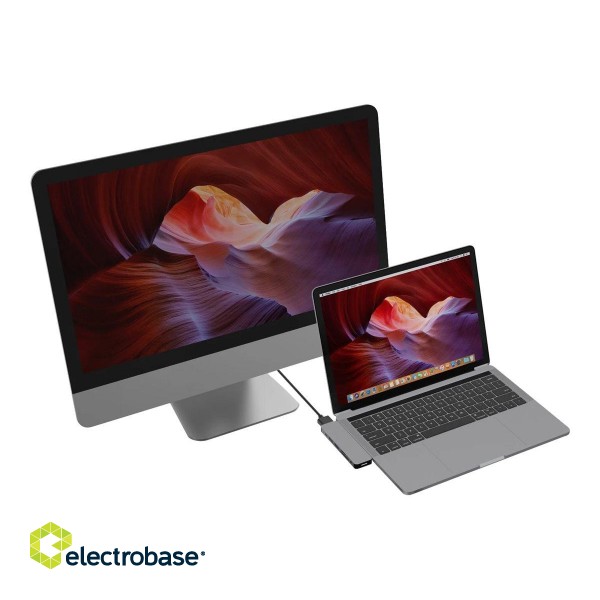 Hyper | HyperDrive USB-C 7-in-1 Laptop Form-Fit Hub paveikslėlis 2