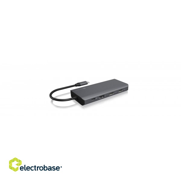 Raidsonic | USB Type-C Notebook DockingStation | IB-DK4070-CPD | Docking station image 4