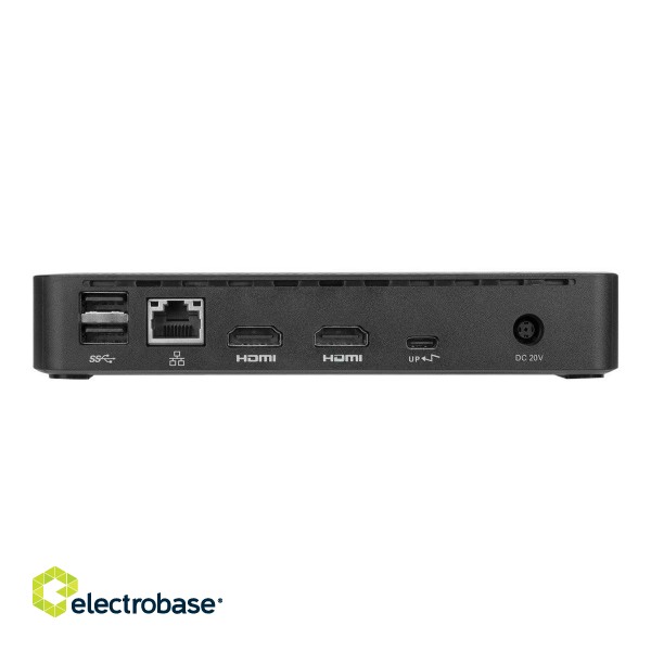 Targus | Universal DisplayLink USB-C Dual 4K HDMI Docking Station with 65 W Power Delivery | HDMI ports quantity 2 | Ethernet LAN paveikslėlis 5