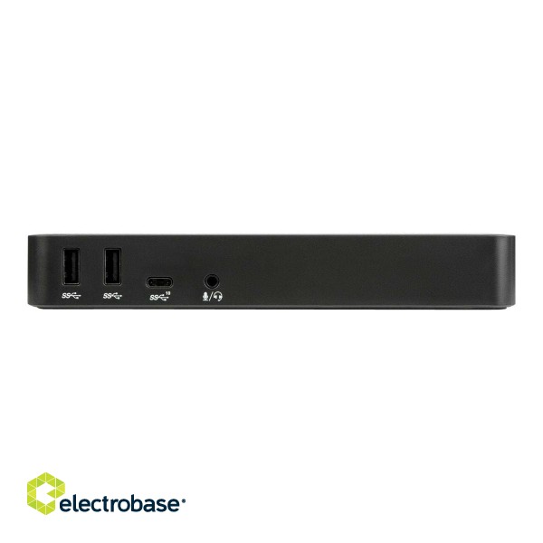 Targus | USB-C Triple-HD Docking Station with 85 W Power Delivery | Ethernet LAN (RJ-45) ports 1 | DisplayPorts quantity 2 | HDMI ports quantity 1 paveikslėlis 2