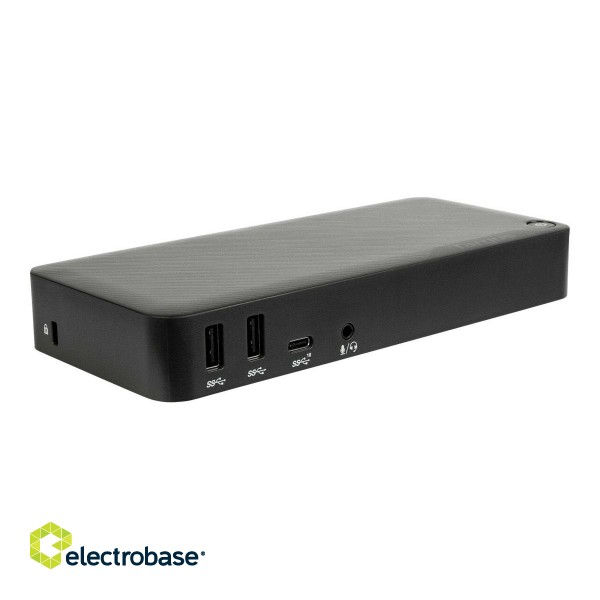 Targus | USB-C Triple-HD Docking Station with 85 W Power Delivery | Ethernet LAN (RJ-45) ports 1 | DisplayPorts quantity 2 | HDMI ports quantity 1 фото 3