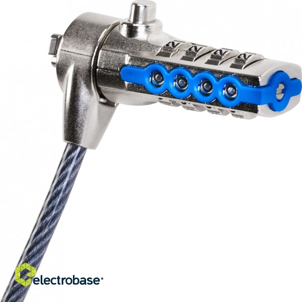 Resettable Combination Cable Lock | DEFCON | 2 m | 200 g paveikslėlis 3