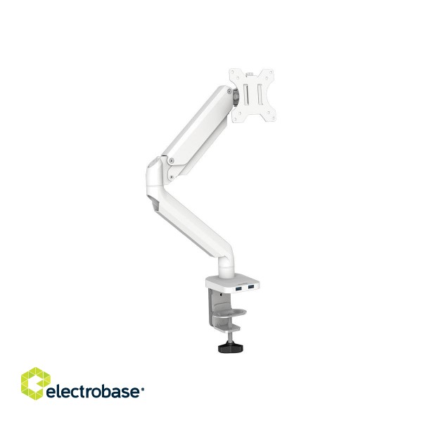 Fellowes | Platinum Monitor Arm up to 27" | 8056201 | White image 6