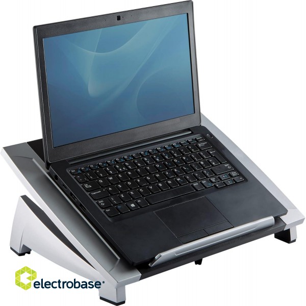 Fellowes | Office Suites Laptop Stand | Black/Silver image 4