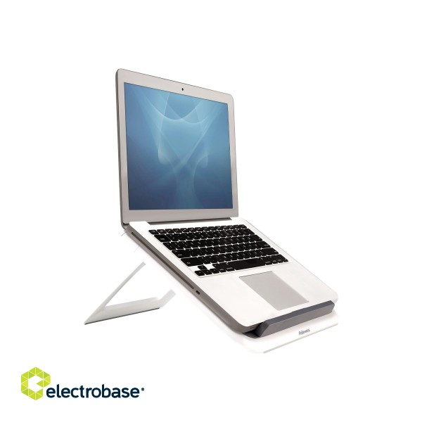 Fellowes | Laptop Stand | Quick Lift I-Spire | White | 320 x 42 x 286 mm image 4