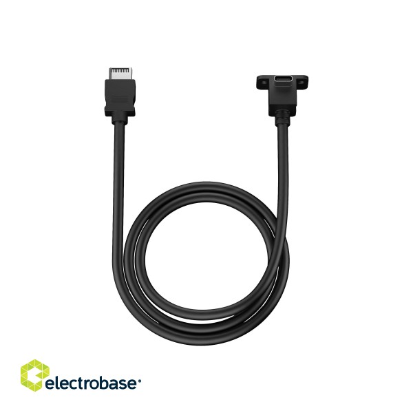 Fractal Design USB-C 10Gbps Cable - Model E | Fractal Design | USB-C 10Gbps Cable – Model E | Black image 3
