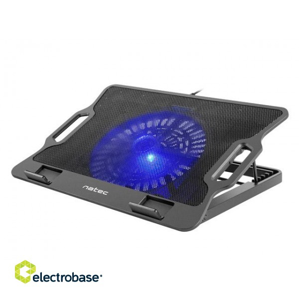 Natec | Laptop cooling pad | DIPPER | Black | 267 x 377 x 33 mm | 710 g фото 2