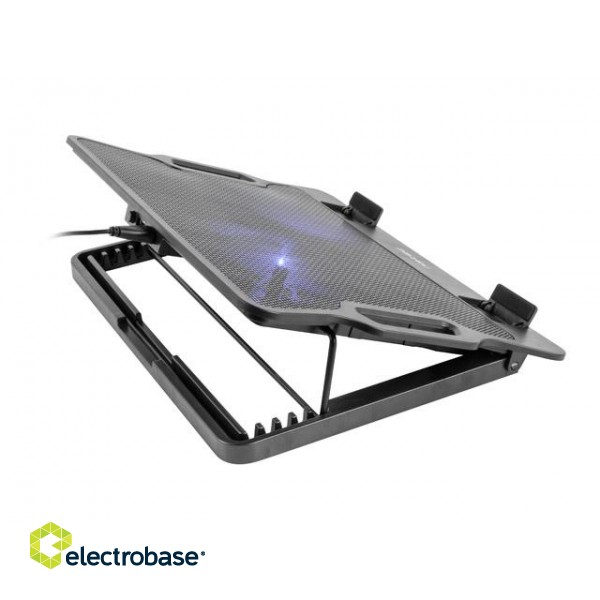 Natec | Laptop cooling pad | DIPPER | Black | 267 x 377 x 33 mm | 710 g фото 10