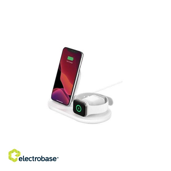 Belkin | 3-in-1 Wireless Charger for Apple Devices | BOOST CHARGE image 2