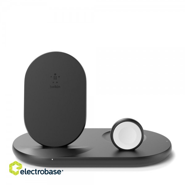 Belkin | 3-in-1 Wireless Charger for Apple Devices | BOOST CHARGE paveikslėlis 5