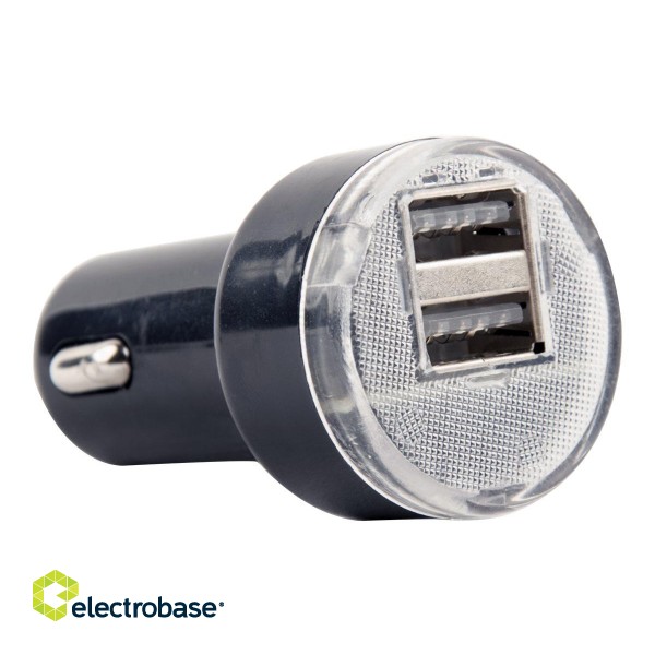 EnerGenie | 2-port USB car charger | EG-U2C2A-CAR-02 | A image 4
