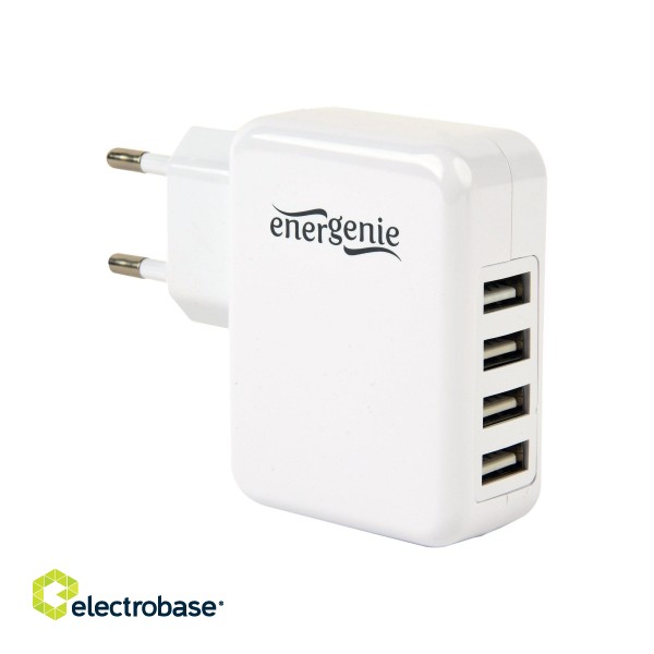 EnerGenie | Universal USB charger | EG-U4AC-02 paveikslėlis 6