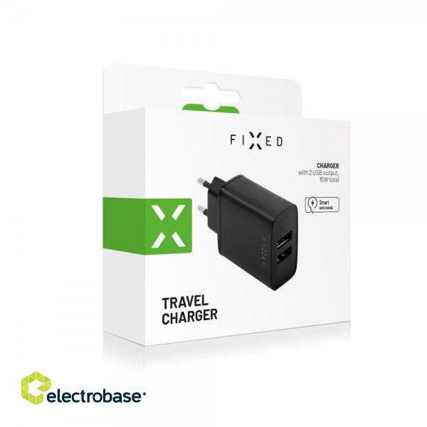 Fixed | Dual USB Travel Charger paveikslėlis 2