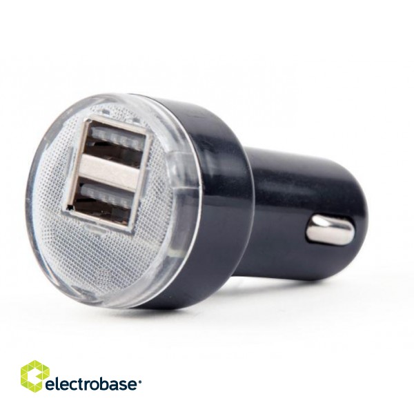 EnerGenie | 2-port USB car charger | EG-U2C2A-CAR-02 image 3