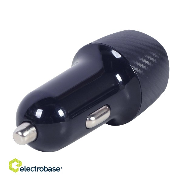 Gembird | 2-port USB car charger | TA-U2C48A-CAR-01 paveikslėlis 4