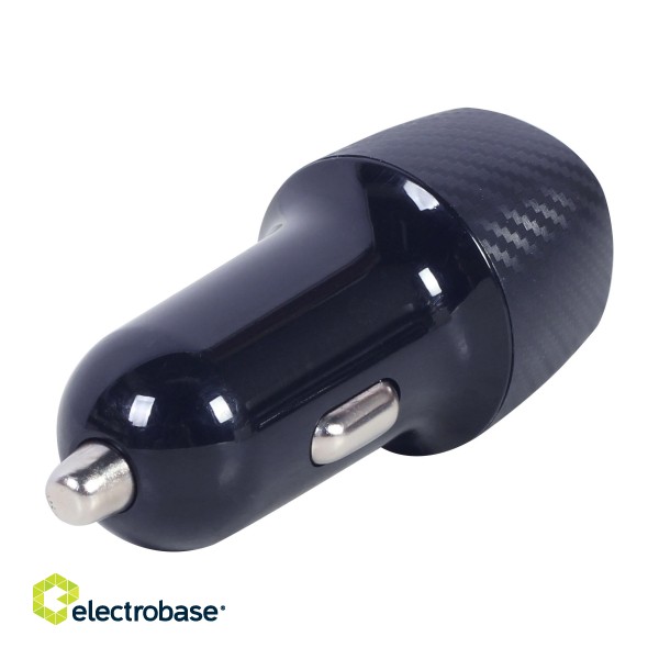 Gembird | 2-port USB car fast charger | TA-U2QC3-CAR-02 paveikslėlis 2