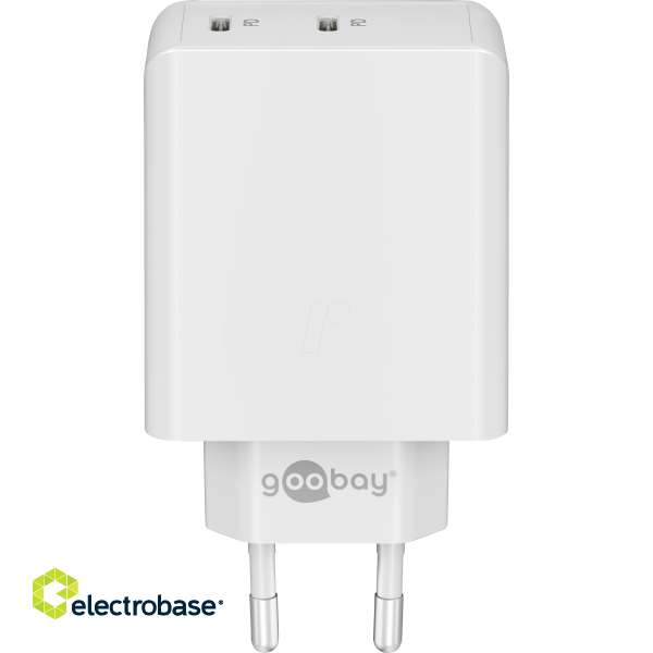 Goobay | 61758 | Dual USB-C PD Fast Charger (36 W) image 2