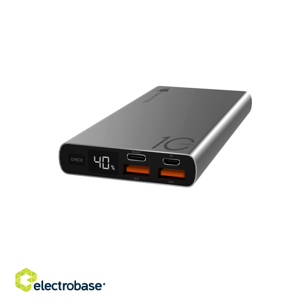 Navitel | Portable Charger | PWR10 AL SILVER | USB-A paveikslėlis 5