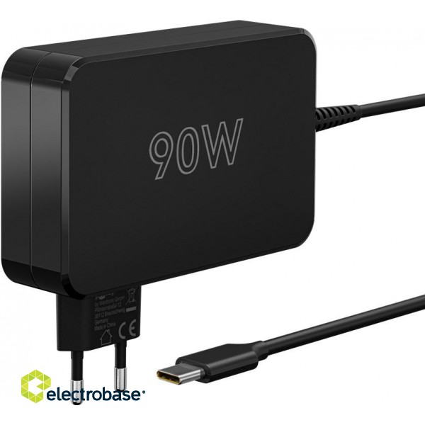 USB-C Charger for Laptops (90 W) | 65420 paveikslėlis 1