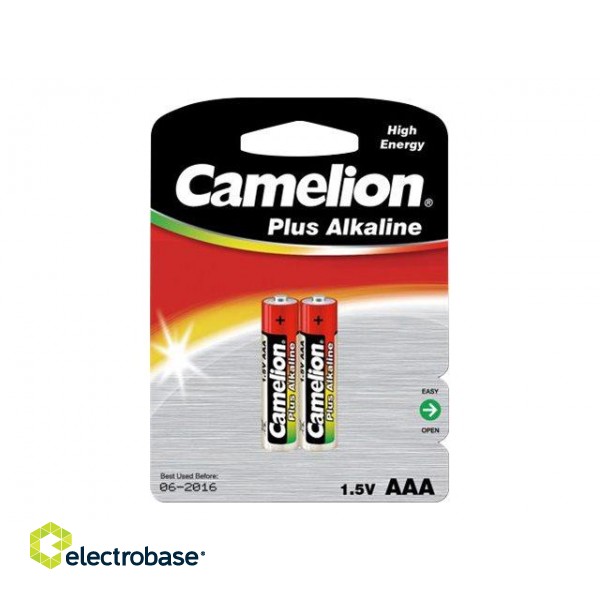Camelion | AAA/LR03 | Plus Alkaline | 2 pc(s) фото 2