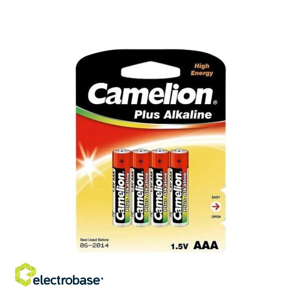 Camelion | AAA/LR03 | Plus Alkaline | 4 pc(s) paveikslėlis 2