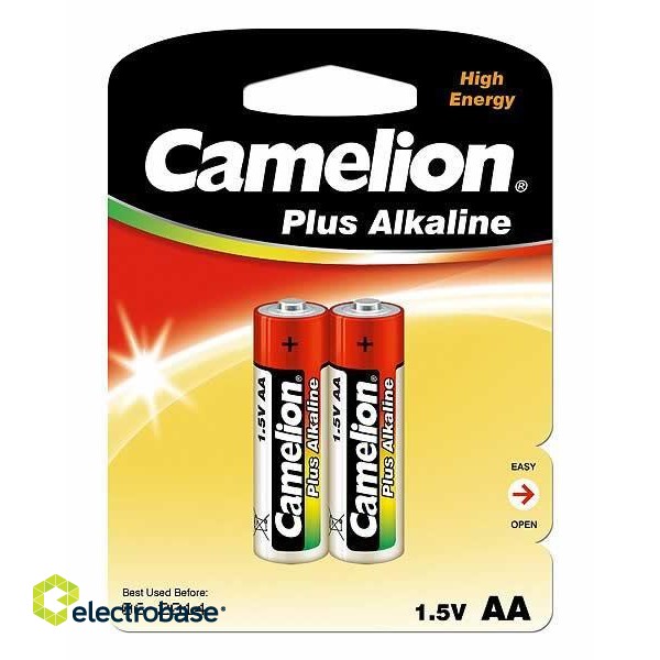 Camelion | AA/LR6 | Plus Alkaline | 2 pc(s) paveikslėlis 1