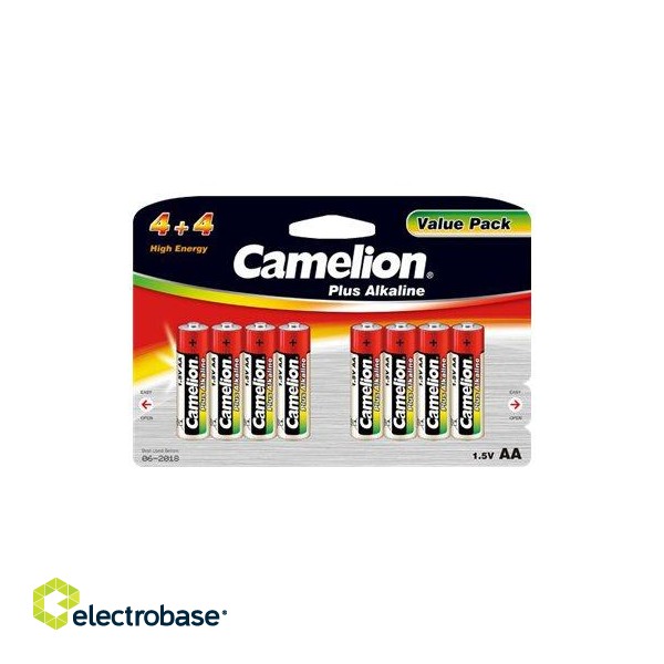 Camelion | AA/LR6 | Plus Alkaline | 8 pc(s) image 2