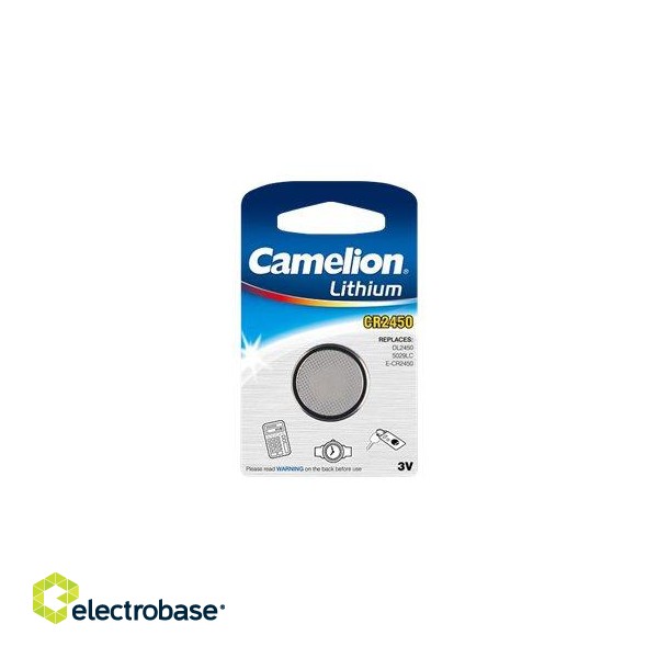 Camelion | CR2450 | Lithium | 1 pc(s) | CR2450-BP1 image 1