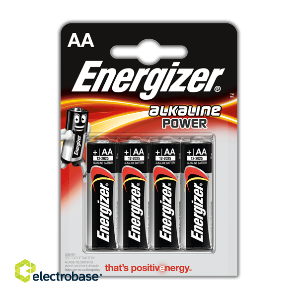 Energizer | AA/LR6 | Alkaline Power | 4 pc(s) paveikslėlis 1