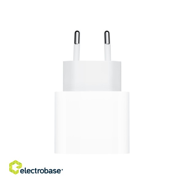 Apple | USB-C Power Adapter | MHJE3ZM/A | USB-C | 20 W | Power Adapter image 2