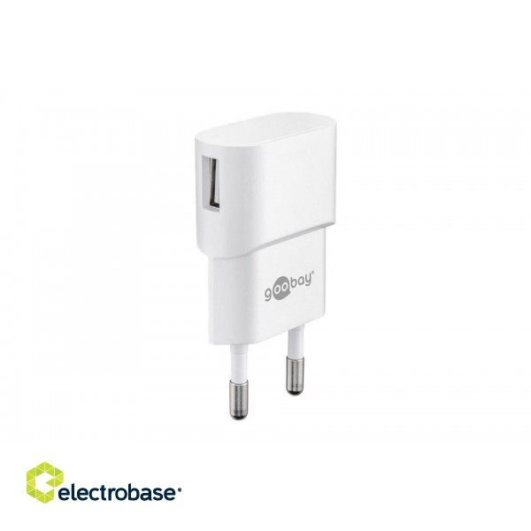 Goobay | USB charger Mains socket | 44948 | USB 2.0 port A | Power Adapter фото 1