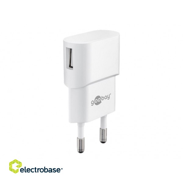 Goobay | USB charger Mains socket | 44948 | USB 2.0 port A | Power Adapter image 2