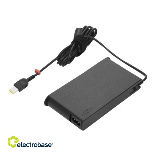 Lenovo | ThinkPad Mobile Workstation Slim 170W AC Power Adapter (Slim-tip) | 4X20S56701 | 170 W | 20 V | AC Adapter image 1