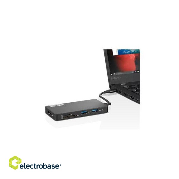 Lenovo | USB-C 7-in-1 Hub | USB-C | Adapter image 4