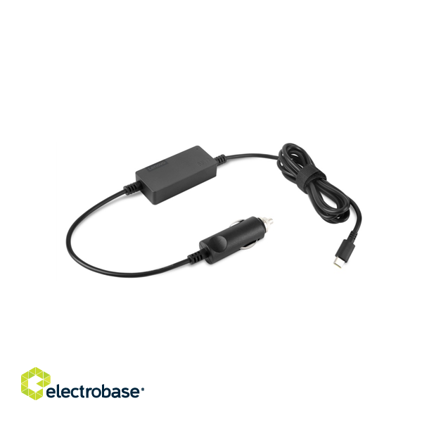 Lenovo | USB-C DC Travel Power Adapter | USB Type-C | 65 W | Travel adapter paveikslėlis 1