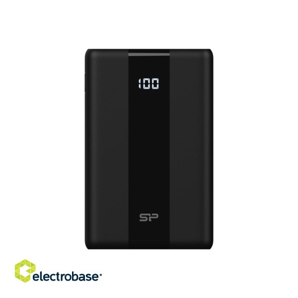 Silicon Power | Power Bank | QP55 | 10000 mAh | Black image 2