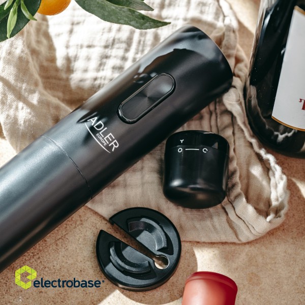 Adler Electric Wine Opener - Set | AD 4509 | Black image 10