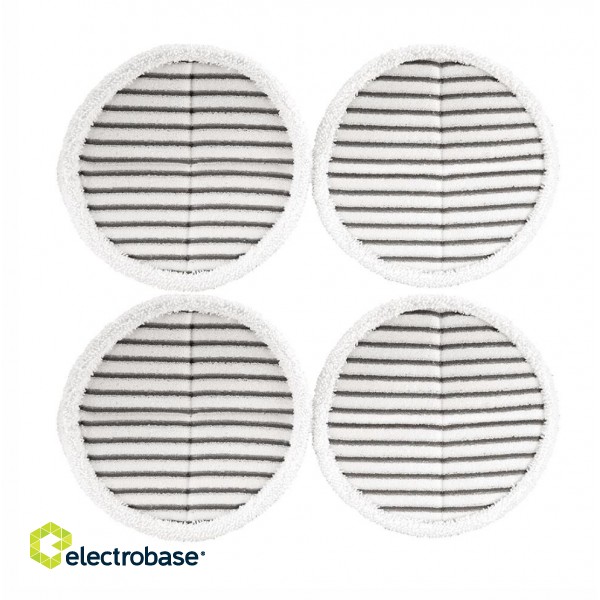 Bissell | SpinWave Pads - 4 x Scrubby | White image 1