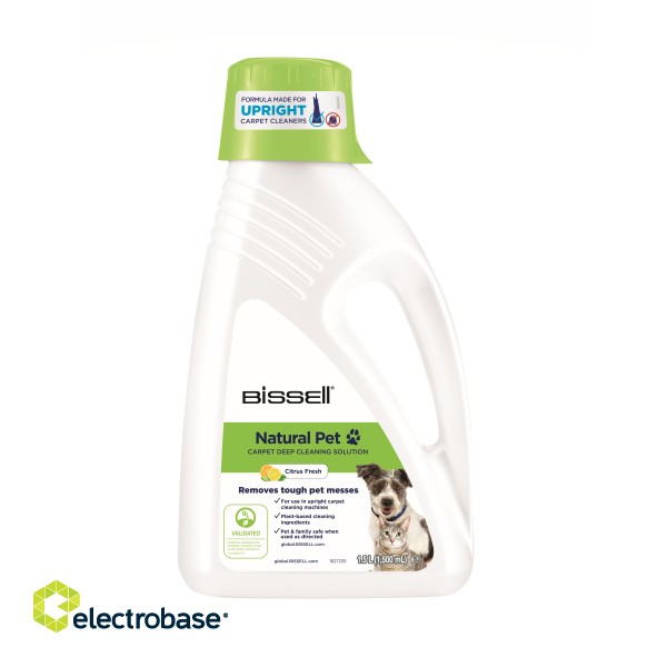 Bissell | Upright Carpet Cleaning Solution Natural Wash and Refresh Pet | 1500 ml image 1