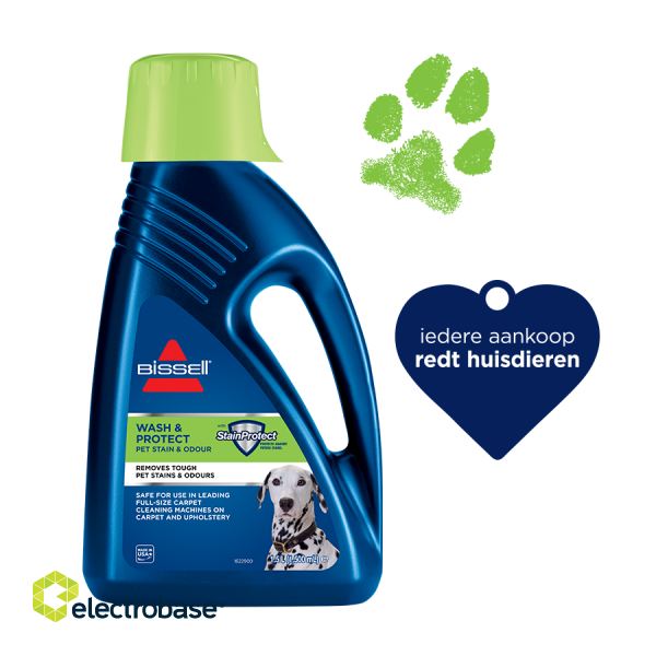 Bissell | Wash & Protect Pet Formula | 1500 ml | 1 pc(s) image 1