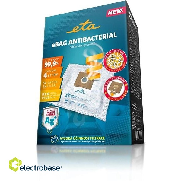 ETA | Vacuum cleaner bags Antibacterial | ETA960068020 image 1