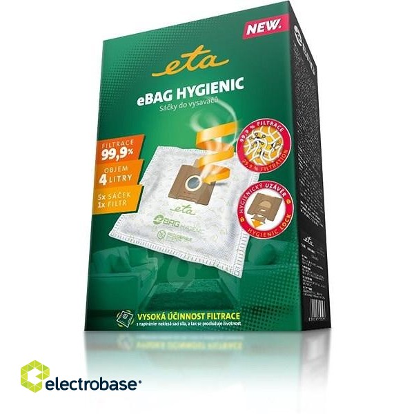 ETA | ETA960068010 | Vacuum cleaner bags  Hygienic image 1