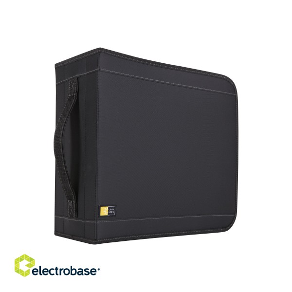 Case Logic | CD Wallet | 32 discs | Black | Nylon | Wallet holds 32 CDs or 16 with liner notes;Patented ProSleeves® provide ultra protection by keeping dirt away to prevent scratching of delicate CD surface;Durable outer material resistant image 1