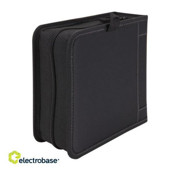 Case Logic | CD Wallet | 32 discs | Black | Nylon | Wallet holds 32 CDs or 16 with liner notes;Patented ProSleeves® provide ultra protection by keeping dirt away to prevent scratching of delicate CD surface;Durable outer material resistant image 4