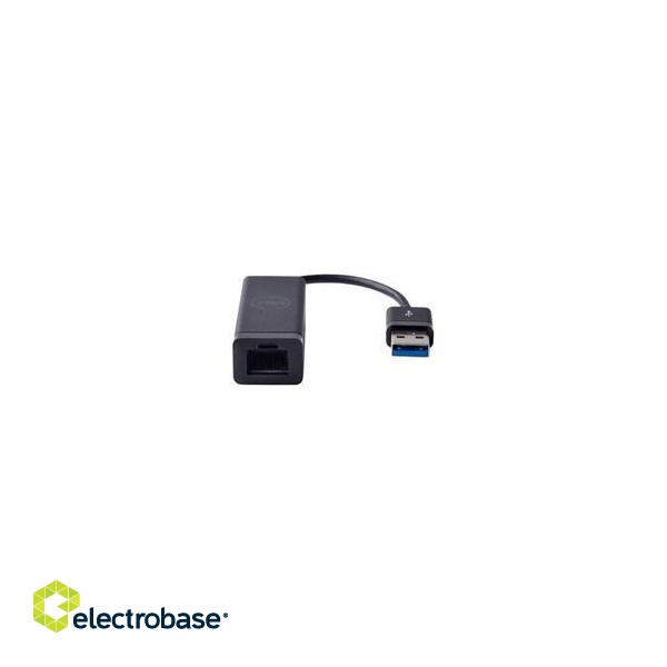 Dell | USB-A 3.0 to Ethernet (PXE Boot) | Black | Adapter фото 7