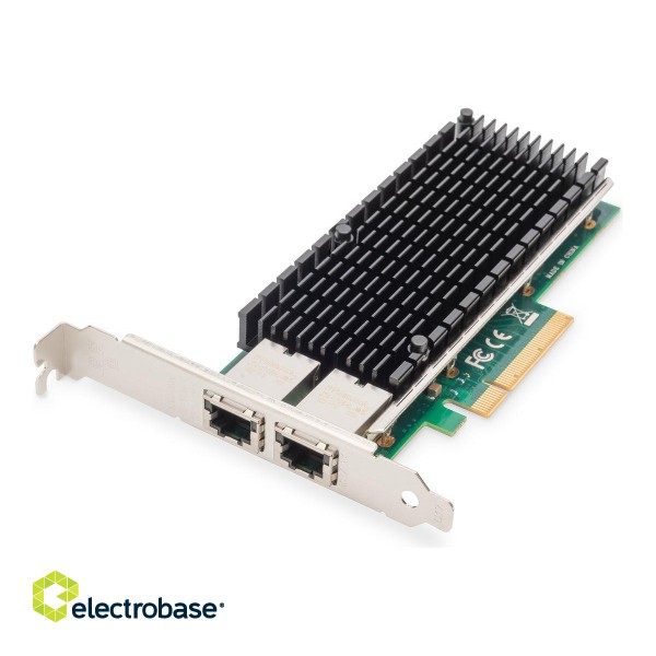 Digitus | 10Gbps Dual Port Ethernet Server adapter PCIe X8