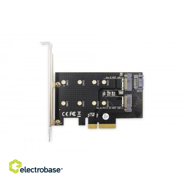 Digitus | M.2 NGFF / NVMe SSD PCI Express 3.0 (x4) Add-On Card | DS-33170 image 7